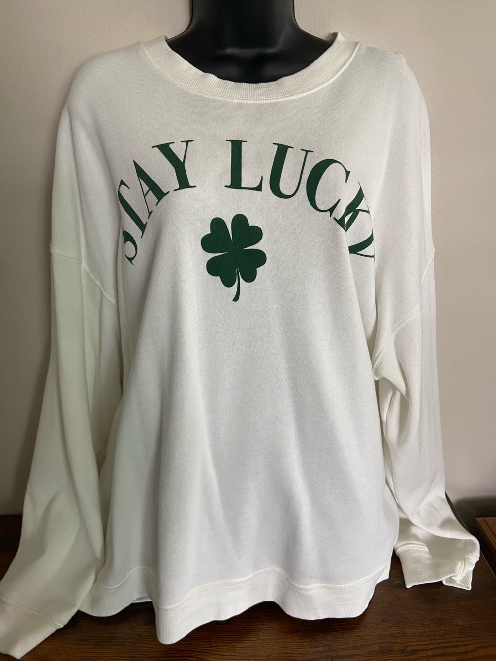 Stay Lucky Sweatshirt - perfect for St. Patrick’s day